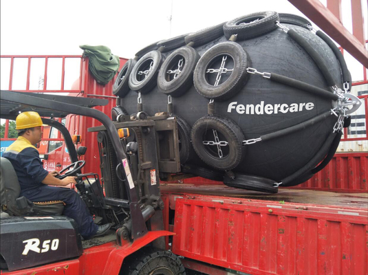 Fendercare Floating Inflatable ยางกันกระแทกเรือลมยางกันกระแทกทางทะเล