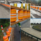 ความปลอดภัยทางถนน Highway Traffic Guardrail Roller Barrier Anti Corrosion