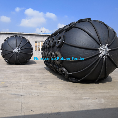 เรือเดินทะเลเรือ Yokohama Sling Type บังโคลนยางลม